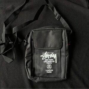 Stussy Black Mini Shoulder Bag